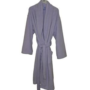 Sonoma Lavender Soft Womens Fleece Sleepwear Robe Intimates One Size